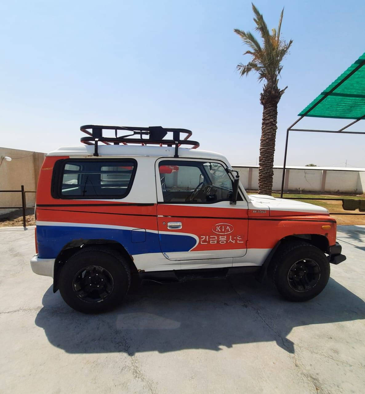 السلام عليكم
كيا ريتونا موديل 2000

محرك ونجي ٤ سلندر 

كير اوتماتيك 

تبريد شغال 

سنوية باسمي 

العنوان ابو غريب 
غير متواجد فيس اتصال فقط 

السعر 75 ورقة 

***********
