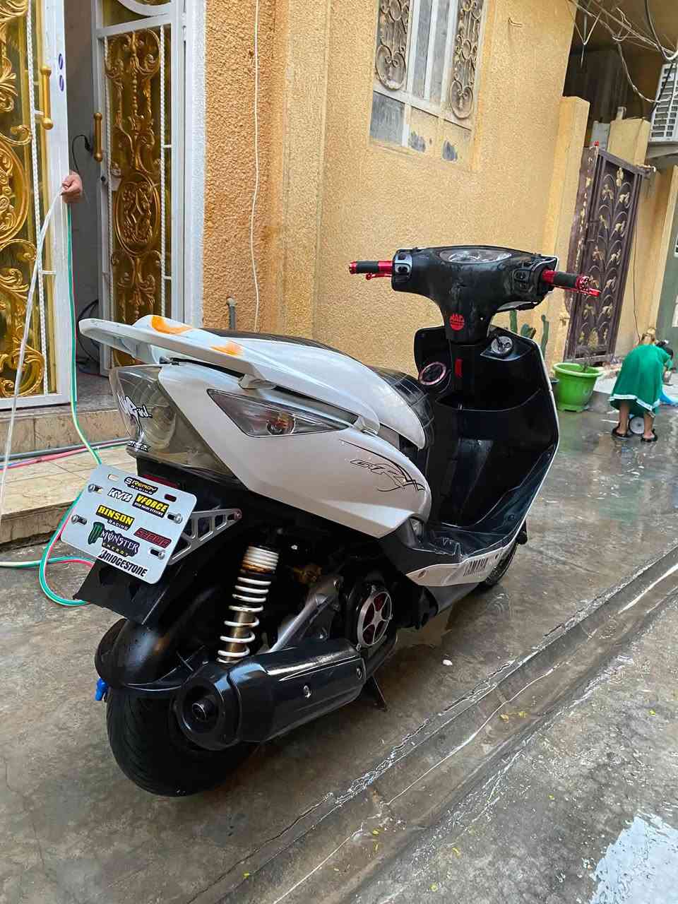 دراجه ثعلب جيتي ار للبيع 
دراجه رمبه كابريتر كفر بلادي  مكينه مكفولة  
العنوان بغداد /كريعات/ الدراجه صار شهرين من ماخذهه
التفاصيل خاص 
***********
