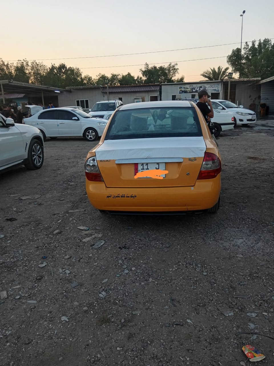 طيبه 2015 سياره بسمي مكفوله من  مكينه كير تبريد صبغ وضربه حداديه كفاله تخم تاير + صبغ وياله  ***********
