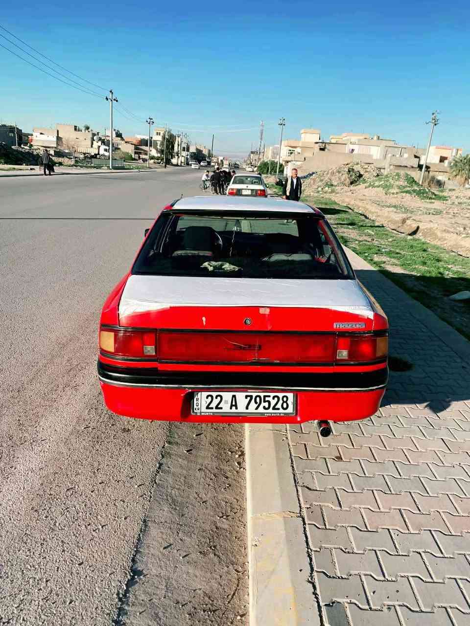 مازدا ٣٢٣
گێر تۆماتیک
مۆدیل ١٩٩١
سەنەوی بەسەرچووە
٤١ و مەجال
***********
هەولێر
