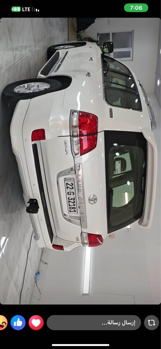 للبيع لاندكروز ستينه اصل موديل 2011 
السعر 342 $ 
مواصفات الستينيه معروفه 
يعني فول فول 
كشنات جلد بقلاوة 
ماشيه 170 km 
كير ومحرك شرط مامفتوح 
سياره مكفوله من الصبغ والتبديل بس بيها مكانين بارد 
مكاني كركوك  *********** كركوك, العراق
