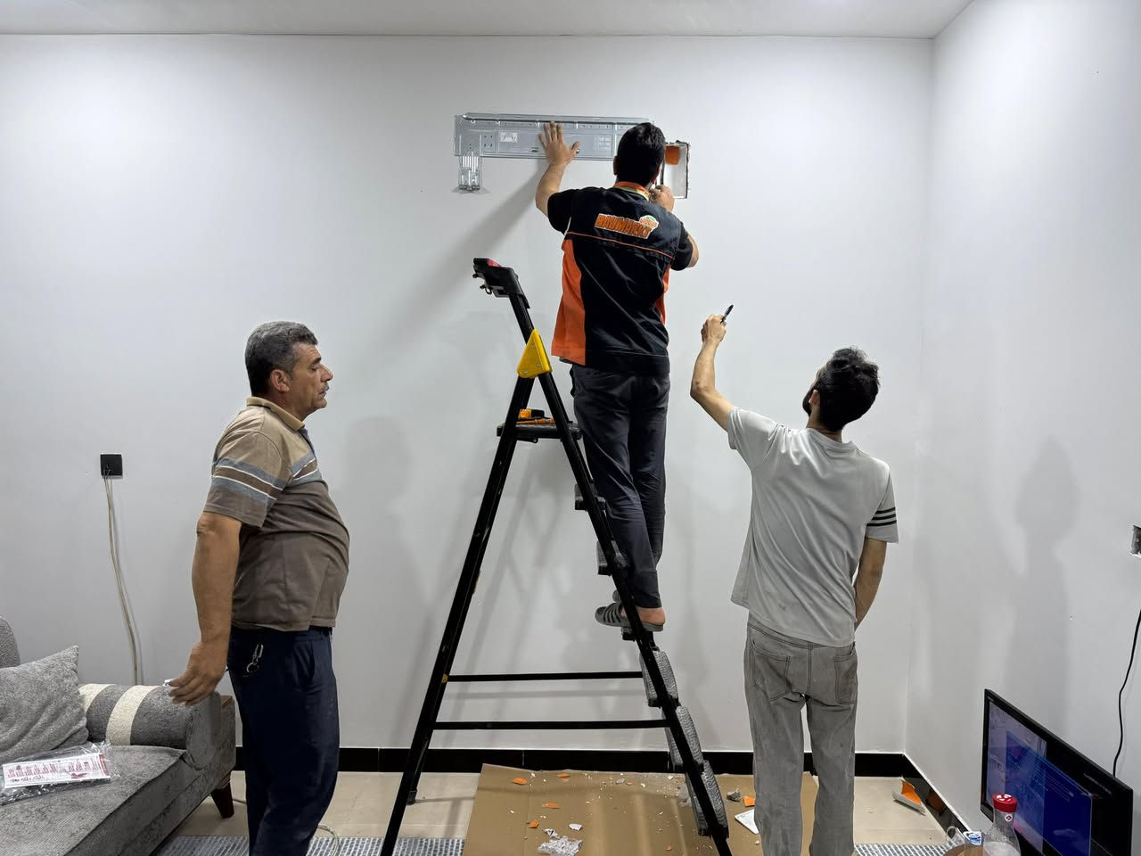 ابو علي
اختصاص تنصيب وصيانة جميع انواع السبالت
شغل موقعي في جميع مناطق بغداد
⚠️شحن غاز
⚠️ تنضيف القطع الداخلية والخارجية 
⚠️سرعة وامانة في العمل
🛠عمل موقعي بكادر متمرس
ورشة متنقلة في جميع مناطق بغداد 
للأسفسار خاص
 او على الرقم 

***********
