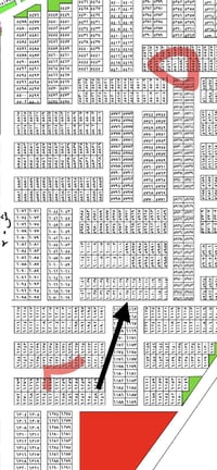 قطعة ارض للبيع طابو صرف مساحة 100م مربع 6000 5*20   مقاطعة 2/10 رقم ال...