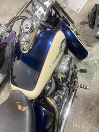 هوندا شادو  رمبة دخول جديد  الدراجة وارد يابان مع اوراق المزاد ، لون م...