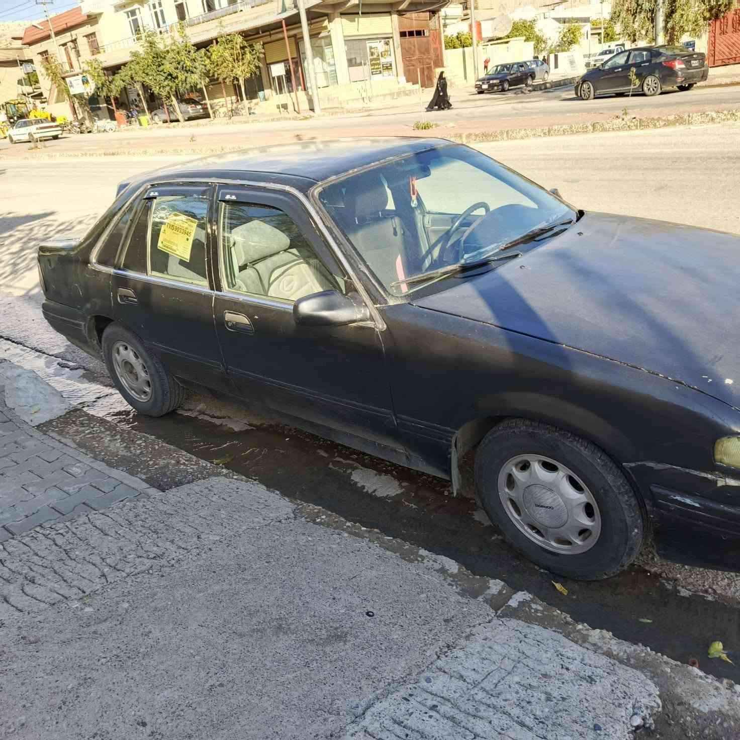 دايو برنس رقم ديالى وشرط التحويل. كير محرك اكسل خير من الله لون اسود فحمي موديل 1995 تايرات نص عمر دواخلهه نظيف السعر 24 ورقة وبيهه مجال. 
***********
