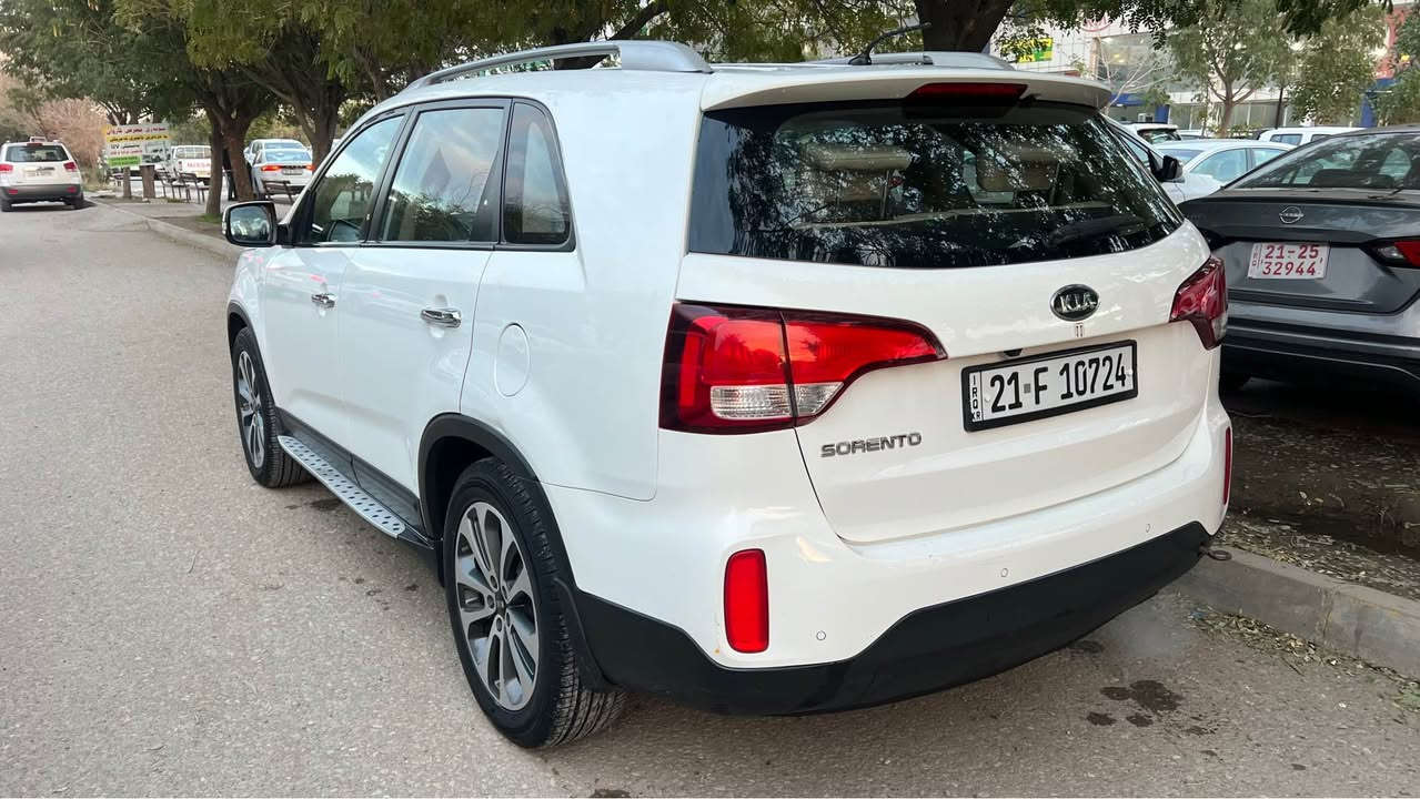 كيا سورنتو شكل 2014 خليجي محرك 2400 دوش  بصمة ويل 19 تحكمات 7 راكب 3 مقاعد تبريد حساسات لد اشاير بالمرايه مرايات شفط ماشيه 110كم فحص السونار بالمنشور سعر160$ *********** كالار, السليمانية
