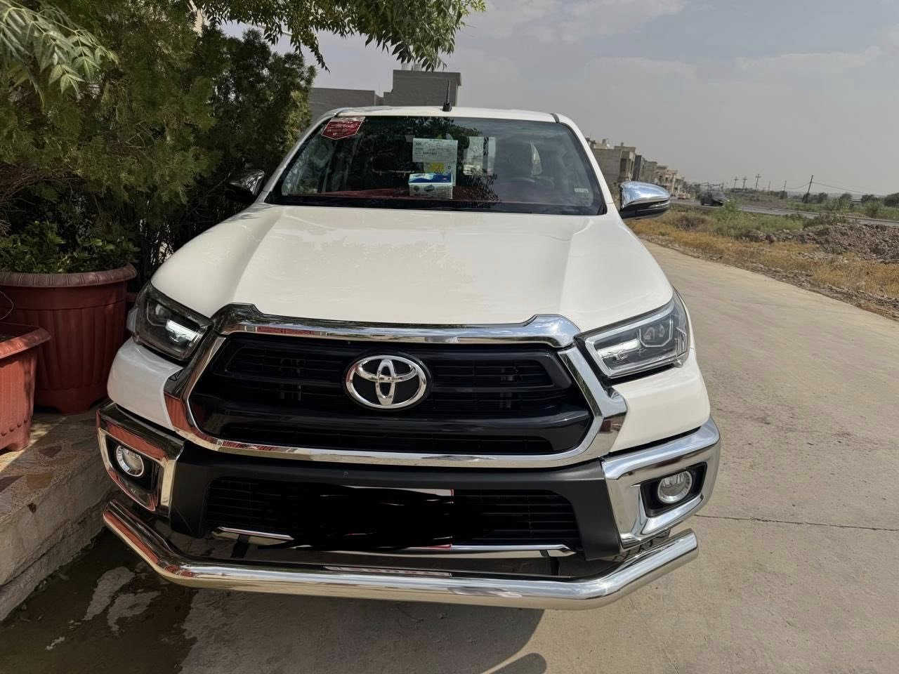 للبيع: تويوتا بيك آب (العراق سايز) - بحالة الزيرو 🚩
• المسافة المقطوعة: 5,000 كم فقط (شبه جديدة).

• الرقم: أربيل (تحويل وكاله).

• الحالة العامة: السيارة مكفولة كفالة عامة (صبغ، شخط، تعديل، ميكانيك).

• الملاحظات: السيارة بوضع الشركة.

للاستفسار الاتصال على الأرقام التأليه

***********

***********
