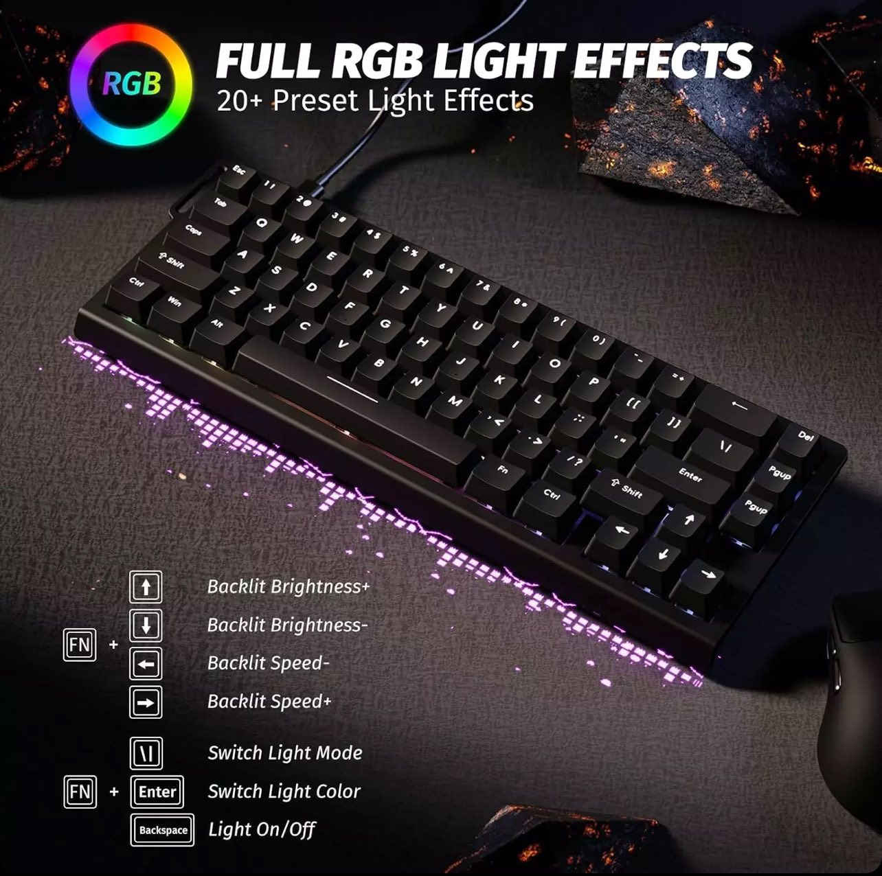 السلام عليكم الكيبورد المغناطيسي الغني عن التعريف Attack Shark x68 he 
للبيع اوبن بوكس نظافة فول،
 مواصفات كلها مذكورة بالصور 
السعر 50 الف توصيل موجود 
***********

