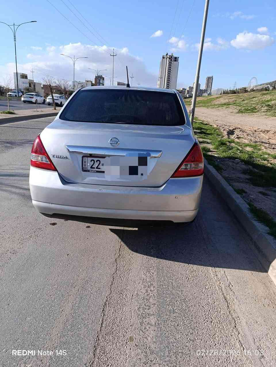 نیسان تیدا یابانی ئەسڵی ۲۰۱۰ مەرغوب مەکینە گەورەی بیلاد،ئۆتۆماتیکە چرکەی تێدا نیە برغوی باندراوە  ...
تەقەو رەقەی نیە و تایەی تازەی لەژێردایە و بۆیاخ و لێدراوی نیە  نمونە لەجوانی زۆر جوان ماوەتەوە  
ماشلله دەوێت  
بلاجیکتۆرە زینۆن بۆ دانراوە 
شاشەی و کامێرای بۆ دانراوە 
چوارجام کارەبای و مەزبوتە
٤ ویلکەپی جوان لەژێردایە  
تەبرید بەشەرت مەزبوتە ئیش دەکات 
سپێری دانەگیراوە ناوی زۆر جوان ماوەتەوە 
سەنەوی و ڕەقەمی  تازە ۲۰۳۰ بەشەرتی تەحویل کردن ...
سعر ۱٠٠ گەڵا مەجلێکی برایانەی تێدایە السليمانية, العراق


**إذا كنت صاحب هذا الإعلان وتريد حذفه لأي سبب، رجاءا أرسل رسالة إلى الدعم الفني**