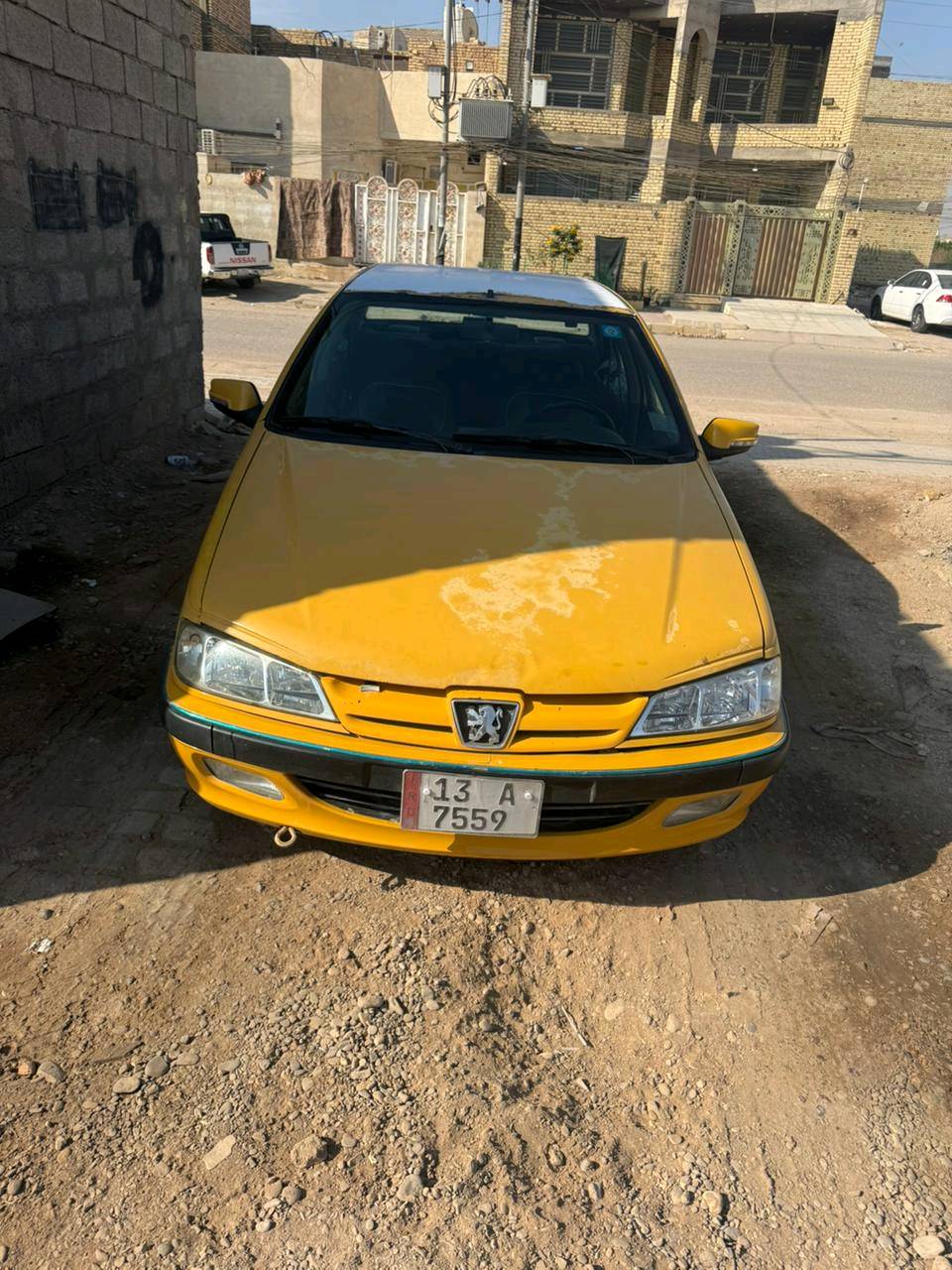 بيجو بارص 2013 رقم جديد سنويه منتهيه بشهر 11مصفره هيه وغرامه رقم ميسان مكينه تنقص كير مكفول مكان ميسان حي الجمعيات