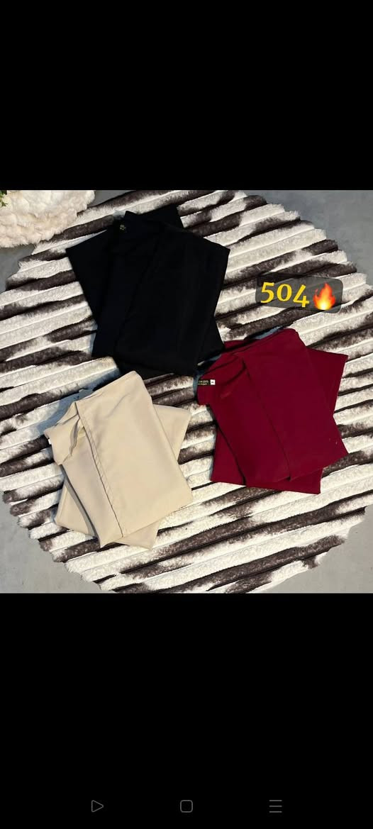 توينز بقا دريس قولو زى ماتقولو😂😂
انتي حرفيا ف الموديل ده هتبقي  برنسيس🤎

الموديل✨✨دريس  قطعتين مكون دريس بيزك حزام وبليرو كم مفتوح  وهم ❤️😘😘

الماتريال✨✨SBH مستورد عالى الجودة 💯👌👌

المقاس✨✨ون سايز تلبيس ل85 ك مرتاح👌👌


**إذا كنت صاحب هذا الإعلان وتريد حذفه لأي سبب، رجاءا أرسل رسالة إلى الدعم الفني**