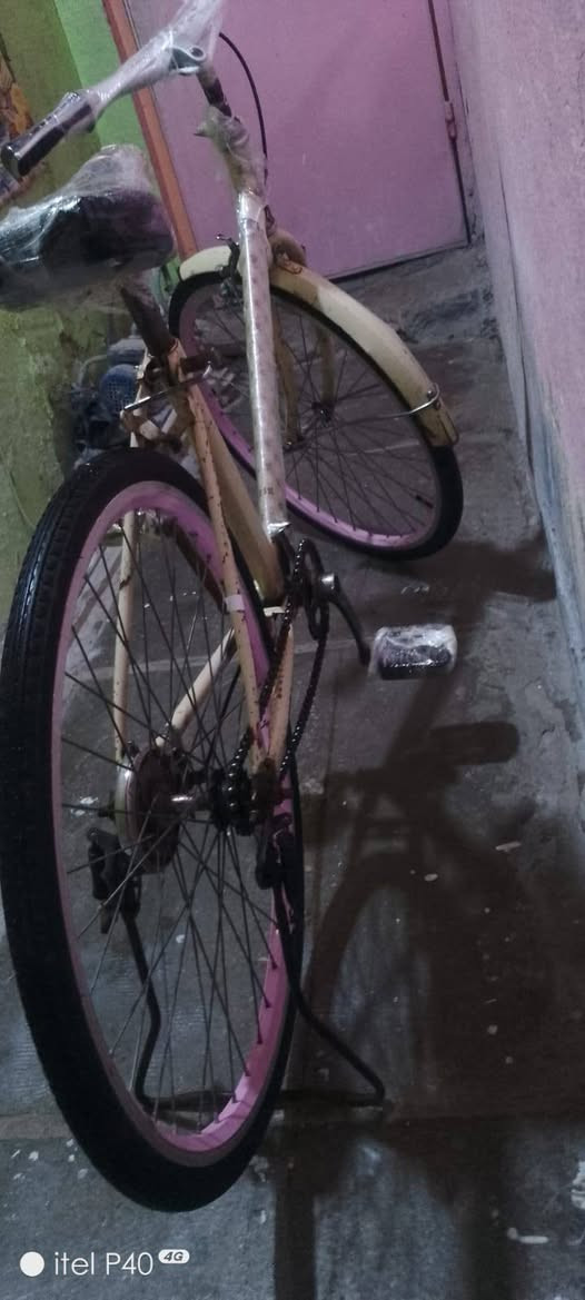 سلام عليكم بايسكل للبيع بناتي  نضافه 95 من 100  . السعر ٣٥  الف وبي مجال شراي يتصل على هذه الرقم ‏‪***********‬‏
