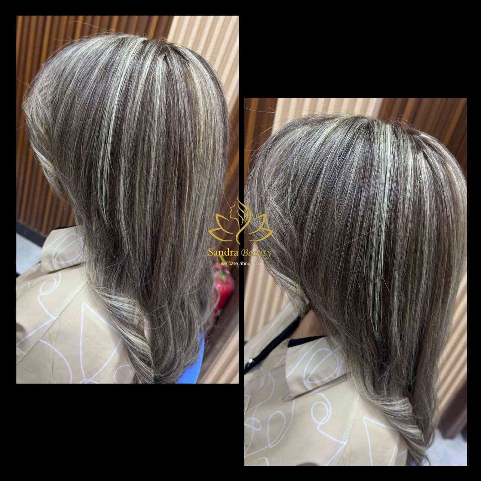 مساءكم جمال زبوناتي الغاليا🥹🥹
مثل ما متعودين على ابداع ساندرا بيوتي  💪💪💪
💃💃💃 
صبغ + ميش على حسب طلب زبونتي الحلوه

 بدون تعب  وبدون تلف 🦋🦋
 انوثتج تبدا من عنايتج واهتمامج بشعرج 🥰🥰
 النتيجة خيال دللي نفسج بمناسبة العيد
✅✅❤️❤️💇‍♀️💇‍♀️💇‍♀️

🔥🔥
شوفو ياحلوات اللنعه والحيويه🦋🦋بدون تلف

النتيجة خيالية مثل ماتشوفون😍😍😍

#صالون ساندرا _بيوتي

العنوان:: 
الديوانية//حي العروبه// فرع منفذ دولار 
صالون ساندرا بيوتي 

للحجز والاستفسار
☎️***********
☎️***********
