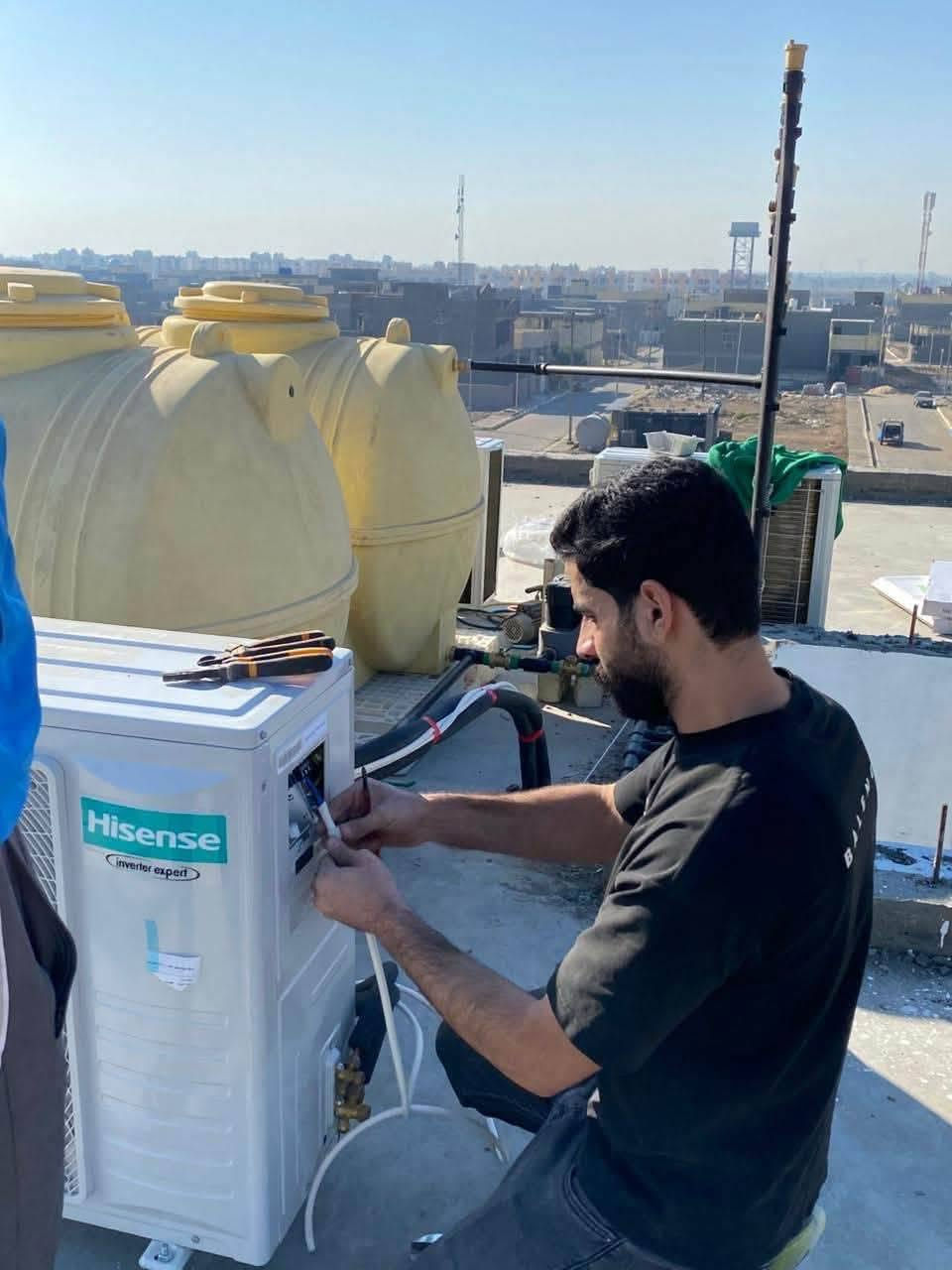 ربي يحفظكم بيت ريشان ونعم منكم ويارب في ميزان حسناتكم
بسم رب البدايات نبدأء 
تعلن ورشة ريشان للتبريد  عن استعدادها لتنصيب وصيانة اجهزة التكييف للمواكب و الحسينيات  (مجاناً ) لخدمة زوار ابا عبدالله الحسين (عليه السلام ) في (كربلاء المقدسه طريق ياحسين ) و (واسط -الصويره )ونعم من الأخ محمد  Mohammed Reshan *********** 
***********
ما عليكم سوا الاتصال على الارقام ⬆️نوصلكم وين متكونون مجاناً لخدمة زوار ابا عبدالله (عليه السلام ) @الجميع
