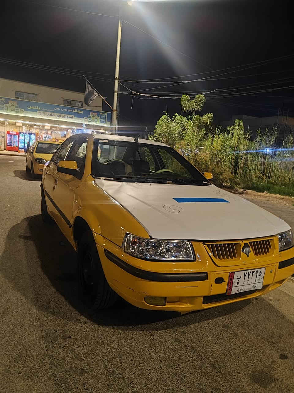 سمند موديل 12 رقم بغداد مشروع وطني سنويه لل 27 مكينه كير جدد مكفولات  بيه صبغ جالمغ امامي وهلالات ودوس معمرهن التبريد الكمبريسر وكفت السعر 27  بيه حك الجيه مكاني الكوت  ***********
