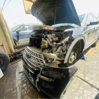 تم بعون الله تبديل مازدات أمامية لسيارة فورد إكسبلورر 2023 مع فحص كامل...
