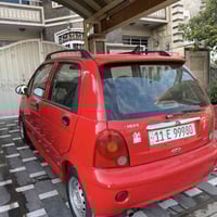 شري QQ موديل 2013 الون احمر ماشيه 80 سياره مكفوله من صبغ مكينه كير جاه...