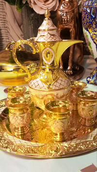 طقم دله • استيكانات • جولد