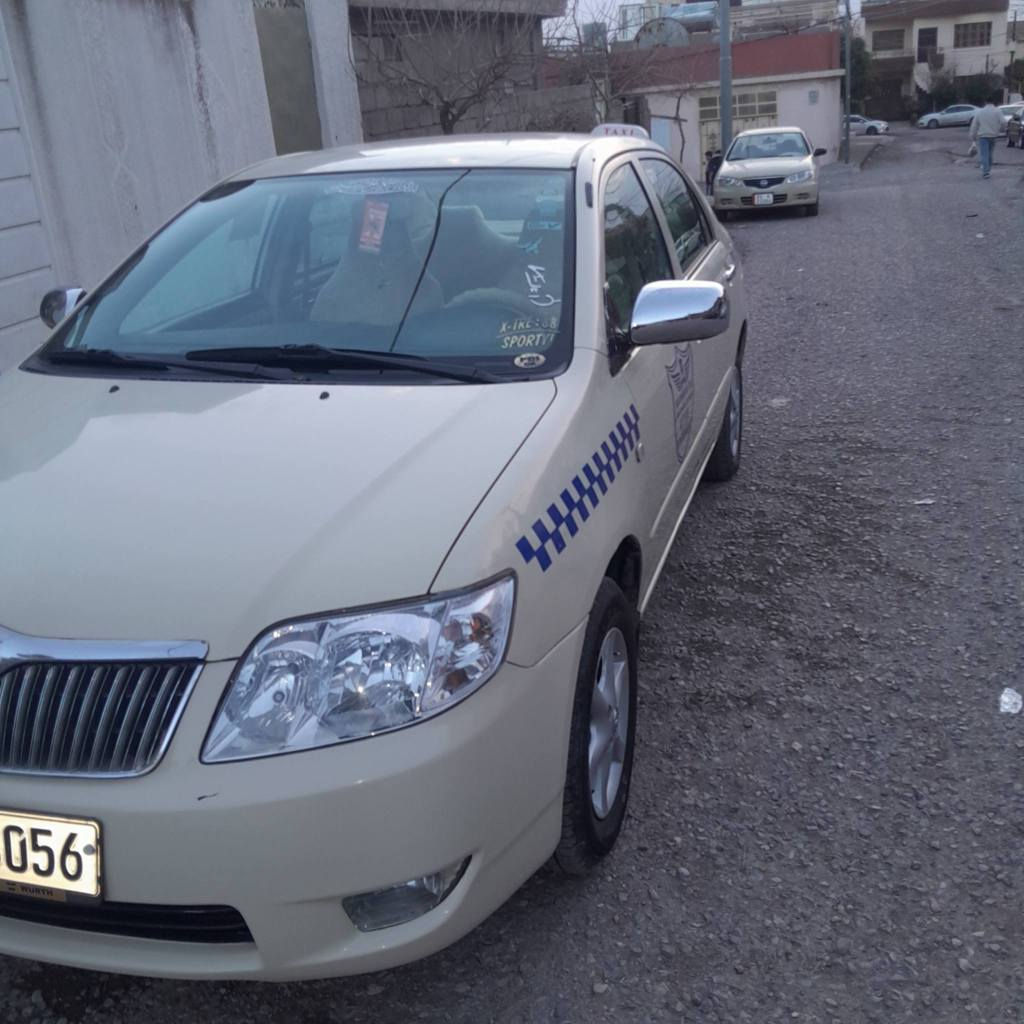 کرۆلا مۆدێل ٢٠٠٥بۆ فرۆشتن نمونە لە جوانیدا ٧ساڵە لای خۆمەو بەناوی خۆمەوەیە هەموو گیانی بەەشرت دەفرۆشم هەر ٤تایەی لۆک لۆکە بەشەرتی گێڕو مەکینە نرخی ١٠٣ گەڵاو مەعەمەلە 
*********** السليمانية, العراق
