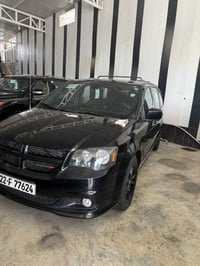 دوج كرفان موديل 2020لون اسود أربيل صور الحادث واضحه وسونار موجود مواصف...