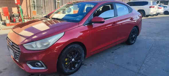 اكسنت 2019 سنويه منتهية قبل يومين البنيد مصبوغ ضربه بسيطة صورة الضربة بامريكا موجودة وبارد  بالباب الخلفي  الباقي كفاله
كير محرك تبريد كله تمام شرط التحويل   خلال مدة اقصاها شهر السعر 110 للاتصال 
***********
