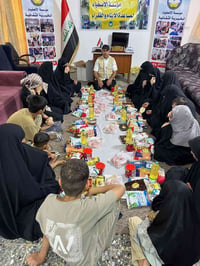 سفرة امير المؤمنين ع في عيد الغدير  الاغر  هذه السفرة التي تدخل السرور...