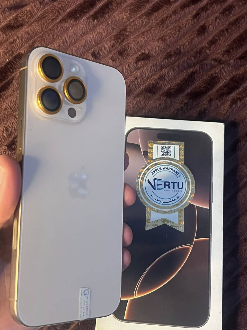 ايفون 16 برو ماكس
ذاكره256

بطاريه93

عدد دورات الشحن 400

الجهاز مكفول من الخدش او استبدال قطعه بي

مكاني صويره سعر مليون و250 وبي مجال (***********)
