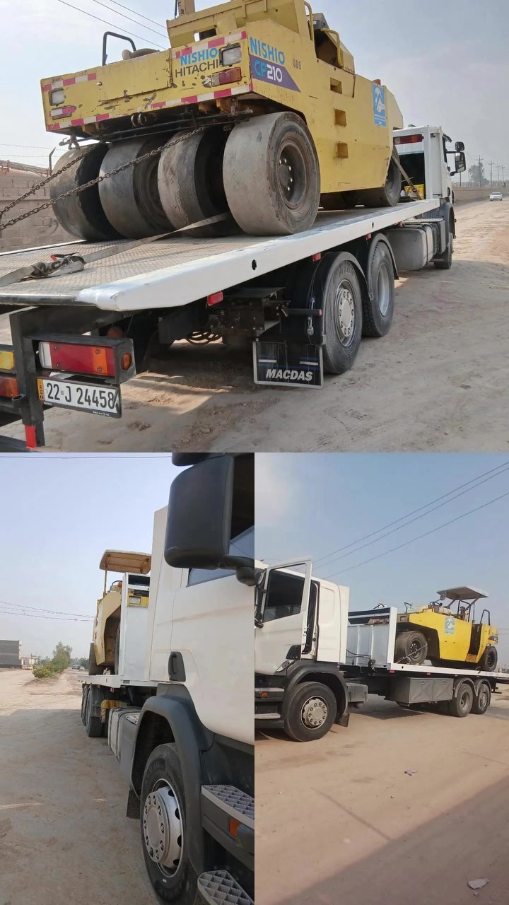 السلام عليكم 

نقل الاليات الثقيله للجميع محافضات العراق 

***********

***********
