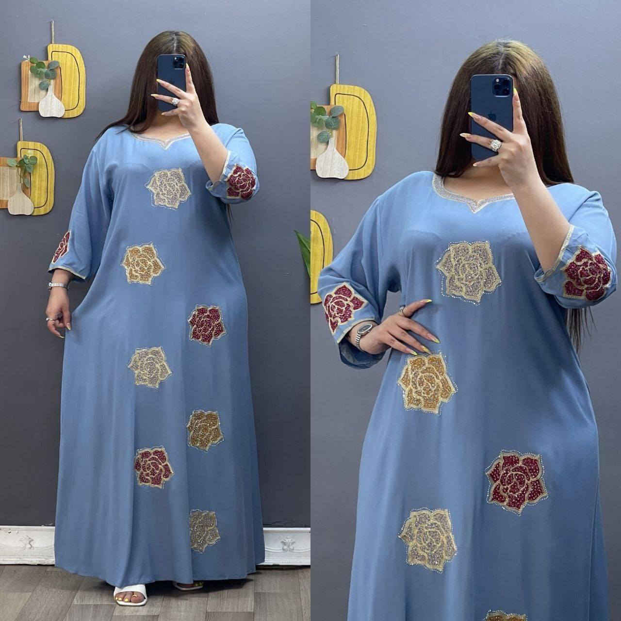 دشداشه نسائي دبل كلوش تطريز + ستراس حراري 😍

الخامه كشمير ايطالي اصلي 💯

القياسات من 2XL الى 5Xl  
 
السعر 10

متوفر توصيل داخل الكوت وكافة الاقضية والنواحي


**إذا كنت صاحب هذا الإعلان وتريد حذفه لأي سبب، رجاءا أرسل رسالة إلى الدعم الفني**