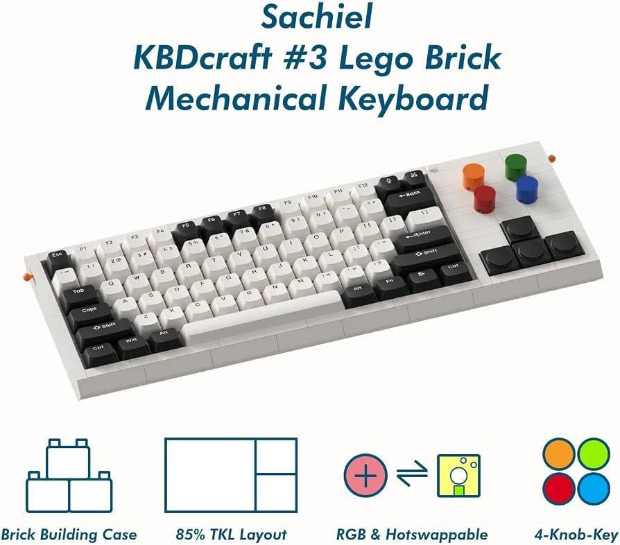 للبيع KBDcraft Sachiel
كيبورد ميكانيكي TKL 85% بتصميم LEGO قابل للتركيب والتجميع،RGB، قابل للتخصيص الكامل.
للتواصل خاص متوفر توصيل


**إذا كنت صاحب هذا الإعلان وتريد حذفه لأي سبب، رجاءا أرسل رسالة إلى الدعم الفني**