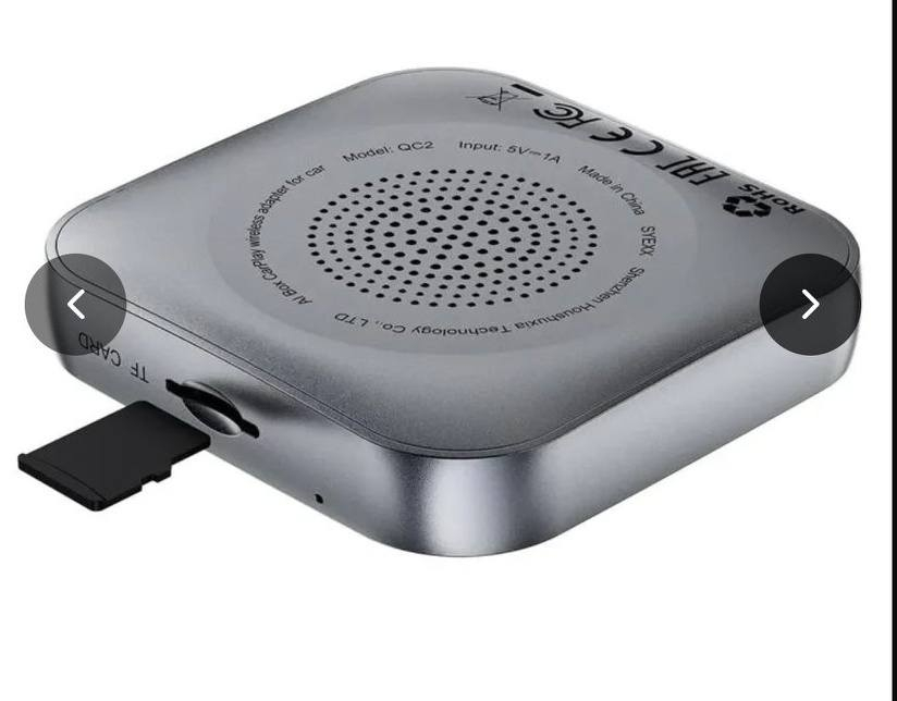 🚗 حول شاشة سيارتك إلى تابلت ذكي بنظام Android 14! 🚀
​هل تعبت من قيود "الكار بلاي" التقليدية؟ الآن مع Acefast QC2 AI Box، سيارتك ستصبح مركز ترفيه متكامل.
​✨ لماذا تختار Acefast QC2؟
​✅ نظام Android 14 أحدث إصدار: يمنحك سرعة وسلاسة فائقة في الأداء.
​✅ وداعاً للأسلاك: يحول "Apple CarPlay" و "Android Auto" من سلكي إلى لاسلكي بضغطة واحدة.
​✅ ترفيه بلا حدود: استمتع بمشاهدة YouTube، Netflix وتصفح تطبيقاتك المفضلة مباشرة على شاشة السيارة.
​✅ دعم ذاكرة خارجية (TF Card): يمكنك تشغيل فيديوهاتك وموسيقاك الخاصة بكل سهولة.
​✅ تنصيب سهل (Plug & Play): فقط قم بتوصيله بمنفذ الـ USB وابدأ المتعة، بدون الحاجة لفك الشاشة أو تعديل الأسلاك.
​💰 السعر المذهل 
​📍 متوفر الآن في منصة وميض.
🚛 يوجد خدمة توصيل لجميع المحافظات.
​💡 لا تفوت الفرصة.. اجعل رحلتك أكثر متعة وذكاءً!
​🛒 للطلب أو الاستفسار، راسلنا مباشرة عبر الواتساب أو من خلال التعليقات


**إذا كنت صاحب هذا الإعلان وتريد حذفه لأي سبب، رجاءا أرسل رسالة إلى الدعم الفني**