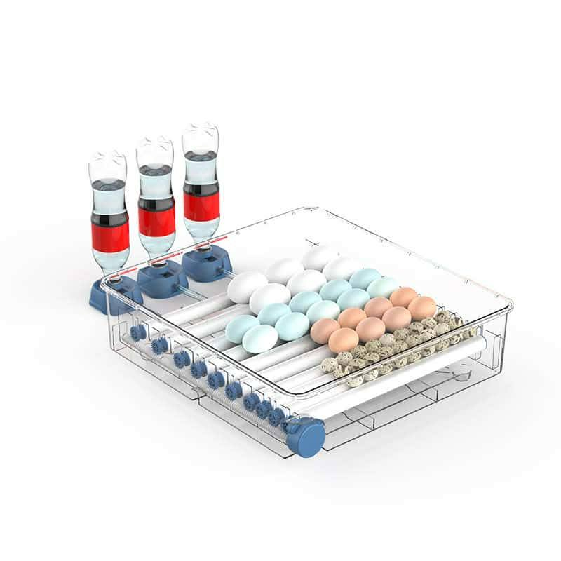 ابدأ مشروعك بخطوة واحده من بيتك لتصنع مستقبلك💁🏻‍♂️  بـ حضّانة البيض الذكية 🐣 تقدر تبداء الأن وتحوّل حلمك إلى حقيقه ودخل ثابت ومربح💰💸
مشروع مضمون ، تشغيل سهل ، ونتائج مبهرة تصلح لجميع انواع بيوض الدواجن
🦆  🐥  🐓  🦃  🦚  🦢  🦜
نسبه فقسها  تتخطى 98 % 🤩🎀🎁
# لأول مرة فقاستنا تعمل الكترونياً من  حيث تقليب البيض وتنظيم درجة حرارة ورطوبة المفقس كونها مزوده بقناني ماء من دون اي تدخل انت ماعليك إلأ إدخال البيض .
عند إنقطاع الكهرباء تتحول اوتوماتيكياً الى التشغيل بالبطاريه بمجرد ربط قوابس البطاريه .
👇 تخفيض وبارخص الاسعار👇🏻ألاحجام المتوفره واسعارها 💰 
1️⃣ مفقس سعة 12🐣 بسعر 60 الف
2️⃣ مفقس سعة 16🐥 بسعر 65 الف
3️⃣ مفقس سعة 18🐥 بسعر 75 الف
4️⃣ مفقس سعة 32🐥 بسعر 90 الف
5️⃣ مفقس سعة 36🐥 بسعر 95الف
6️⃣ مفقس سعة 48🐥 بسعر 100الف
7️⃣ مفقس سعة 52🐥 بسعر 105الف
8️⃣ ص سعة 64🐥 بسعر 110الف
9️⃣ مفقس سعة 70🐥بسعر 110الف هديه
🚚 لدينا خدمة توصيل بمبلغ 5 الاف دينار لجميع المحافظات 
🐥 🐥 🐥 
🌀 مميزات الحضّانات:🕊️
✔ شاشة رقمية للحرارة والرطوبة
✔ تقليب أوتوماتيكي كل ساعتين
✔ إنذار عند أي خلل
✔ استهلاك كهرباء منخفض جدًا
🛠️ دعم فني ومتابعة مستمرة:
إذا واجهتك أي مشكلة أثناء استخدام الحضانة، نحن جاهزون لمساعدتك فورًا حال الاتصال بنا على .
للحجز والأستفسار
هاتف 📞    ***********
📲 واتساب ***********
