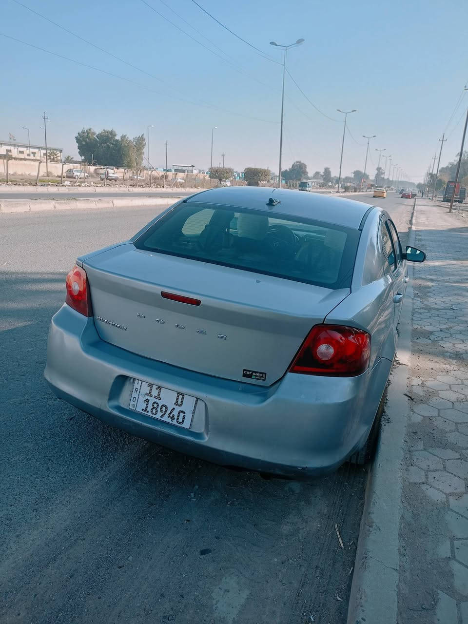 السلام عليكم
دوج افنجر 2013
منظومه غاز 60 لتر تمشيك 200 ميل 
محرك 2400
كير 4 نمر 
حداديه امامي خلفي 85 ٪
تايرات جدد 100٪ حجم 17
محرك مكفول من كهربائيات وميكانيك
كير مكفول كهرباء وميكانيك
اقتصادية للتالي مبرمجه
ابيع حزام 73 وبيها مجال خاطر الجيه
نقصها كمبرسير تبريد 
سونار موجود بالصور
مكان ابو غريب 
للتواصل ***********
