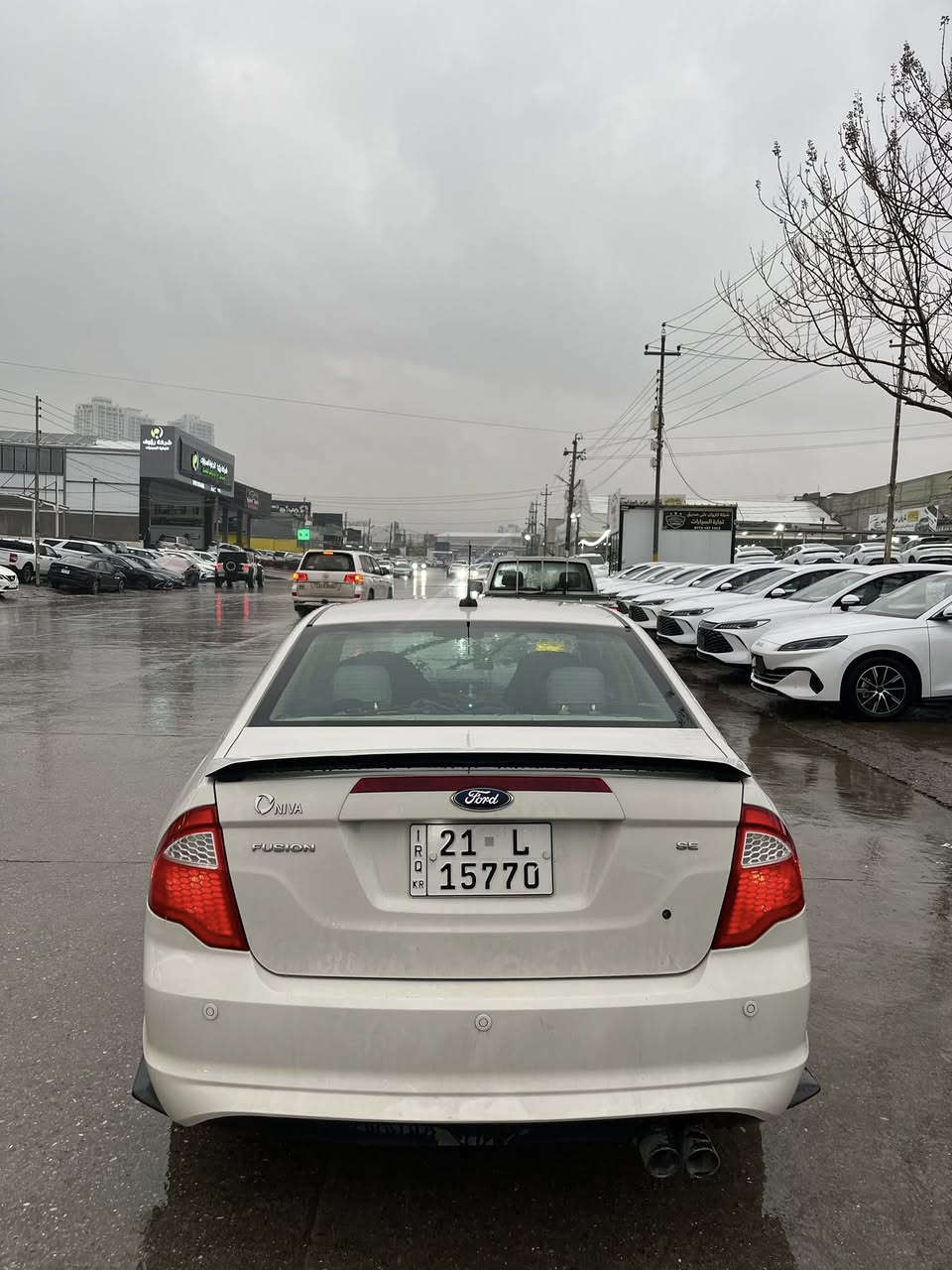 Ford Fusion 2012 SE - Niva iraq 

فۆڕدی ڤیوشنی 2012 مواسەفات SE نیڤای ئێرە..
گێر و مەکەینە و تەقەو ڕەقە داروو بەرد بە شەرت!!✅
٢ پارچەی هەیە بۆنیت لەگەڵ چەمەلەغی سەکن لەسەر ساغی.!!✅ 
١٩٩ هەزار کیلۆمەتر ڕۆشتوە
٤ طایەی تازەی لەسەرە - پێش و دوا تازە گۆڕاوە..✅
102$ وەرەقەو کەمێک معامەلە..
0770 931 1670 
سلێمانی..📍
