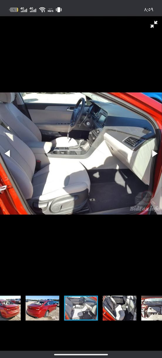 السلام عليكم سوناتا وارد امريكي ماشيه 66كير محرك مكفول حادث مرفق بل صوره سنوية29 رقم انكليزي ما عليه غرامه سياره باسمي تحويل ثاني يوم المكان بغداد السعر ١٣٥ رقم الهاتف ***********
