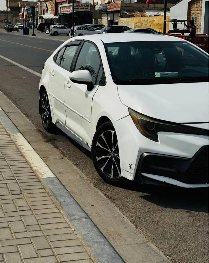 السلام عليكم 
كورلا 2021 وارد امريكي ضربتها كلش خفيفة موضحة بالصور فقط دعامية و قليل من البنيد  ماشية 77 الف 
بيها صبغ قطع كلير 
ثلاث انظمه قيادة 
شاشه كامرة  
رقمها بصرة معوقين 
تبريد ثلج كير جديد مكينة تخبل 
السعر 130 و بيها مجال مكان بصرة 
*********** البصرة, العراق
