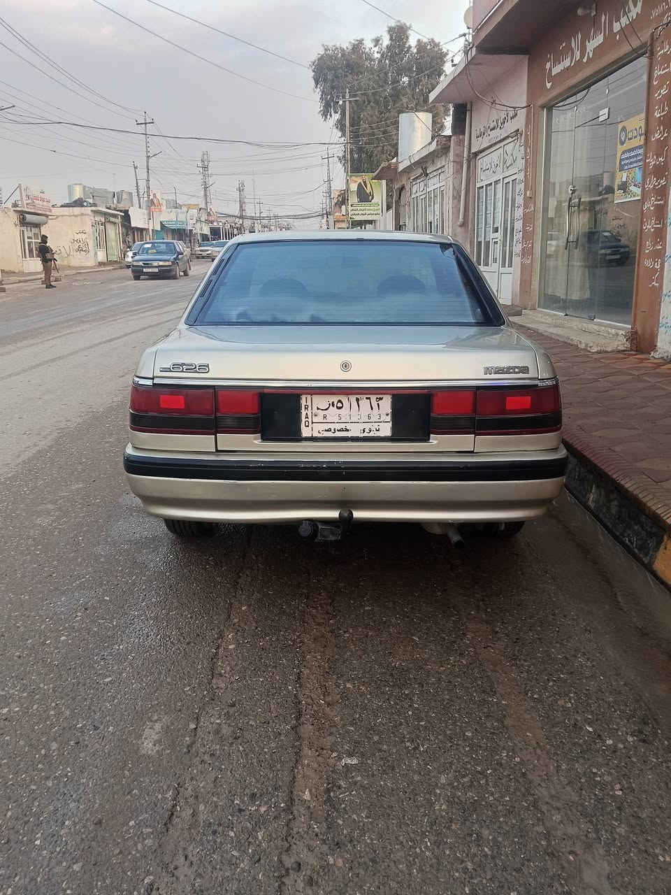 مازدا 626
موديل 1990
شرعي داخل الموصل 
سعر 38 
رقم تيلفون
***********
ول مو شراي لا اخابر
