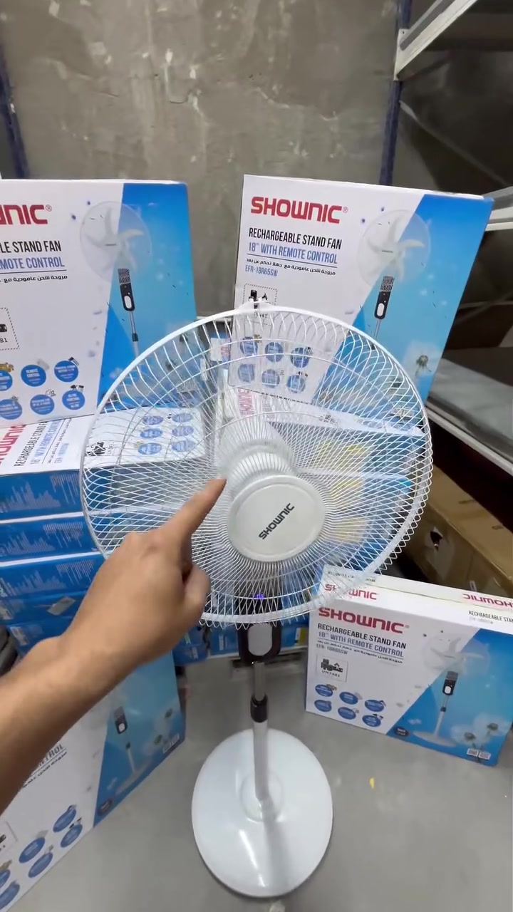 شايل هم الصيف وجية الحماوة وانقطاع الكهرباء المستمر؟ ☀️😫
السعر 70 الف 💯🔥
يوجد توصيل جميع محافظات العراق

مروحة شونك (SHOWNIC) الجبارة وصلت.. تشتغل شحن وبدون وايرات! 🔥

دفع هواء خيالي بـ 5 ريش، ومعاها ريموت تتحكم فيها وأنت بمكانك ✨

تقدر تشحنها بالكهرباء أو بالطاقة الشمسية لراحة بال تامة 🌞🦾

فيها لایت LED مدمج يعني مروحة وضوا بنفس الوقت للظلمة ✨

ارتفاع يوصل لـ 140 سم وتصميم عصري يضيف لمسة فخامة لبيتك 🌬️

اطلبها الحين واستمتع بنسمة باردة حتى لو طفت الكهرباء.! 👇

 #فدشي #الكترونيات #اكسسوارات #بيع #شراء


**إذا كنت صاحب هذا الإعلان وتريد حذفه لأي سبب، رجاءا أرسل رسالة إلى الدعم الفني**