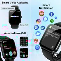 ساعة ذكية • جديدة بالكرتون • قياس نبض القلب