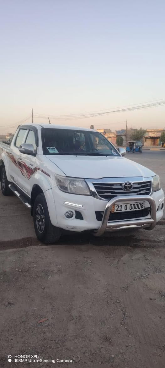 ‏سلام عليكم بيكم هايلوكس موديل 12 رقم سليمانية المكان بغداد ***********
