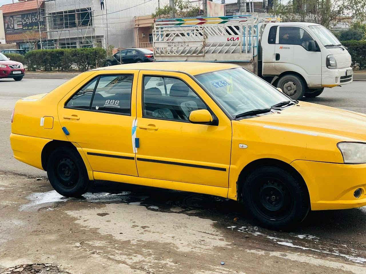 شيري موديل ١٤
رقم اربيل تبريد شغل تتفيه شغال 
دفتر بنزين سياره جاهزه كامل كربايات كله شغال 
سياره خير من الله ربع جاملغ بي بدون داخل
رقم موبايل ***********
عنوان سياره كركوك 
سعر 47
