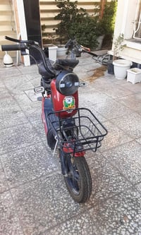 دراجة شحن • محتاج بطارية • شاحن جديد