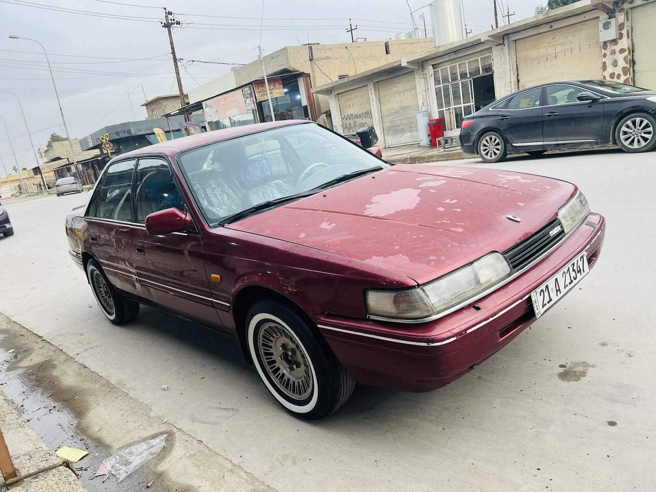 مازدا1990 ٨وبەخ تەبرید:چوارجام کارەبا:ویل حەسیر:ڕەقەم سلێمانی:دەفتەر بەنزینی هەیە: هەمووگیانی بەشەرت:بێ سبوخ:بێ لێدراو:بێ خیاس:گێر و مەکینە بەشەرت:تاخمپێش تازە:بێ مەسرەف: شوێن کەرکوک فەیلەق:***********
