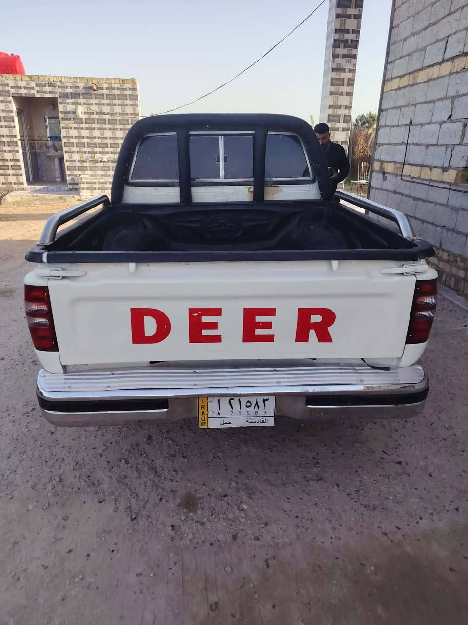 السلام عليكم بيكم دير 2013سنويه 28سياره مكفوله من الضربه والعيب الشرعي فقط صبق للجماليه حزام حداديه جديده تبريد شغال مكيه وكير جديد سياره كهرباءيات جاهزه باتري جديد تحويل ثاني يوم السعر 55وبيها مجال العنوان الحمزه الشرقي ***********
