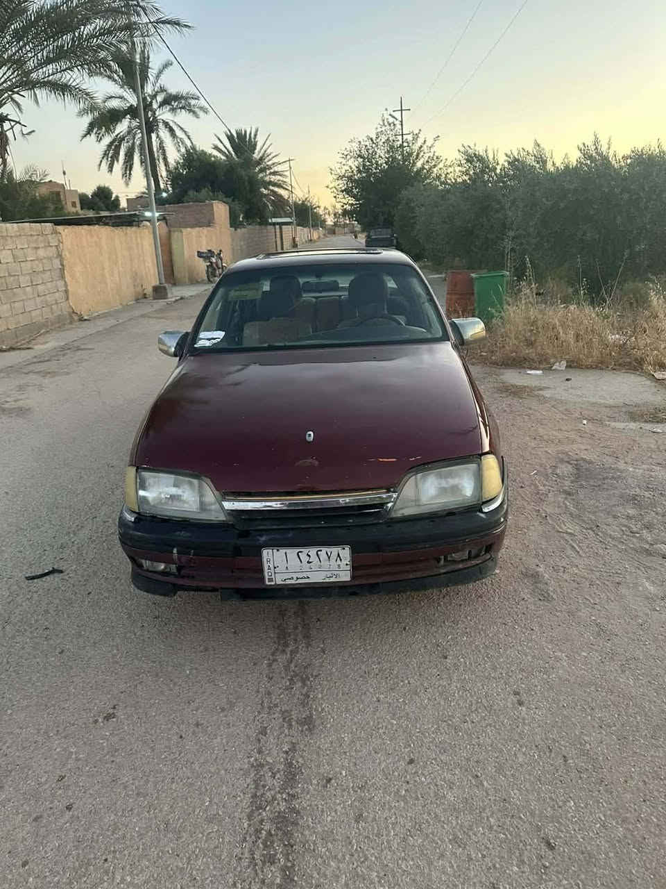 اسلام عليكم
اوبل للبيع. موديل ٩٠ رقم الانبار  
جاهزه بس بيها ملاحضات بسيطه... السعر 15وبيها مجال 
***********
