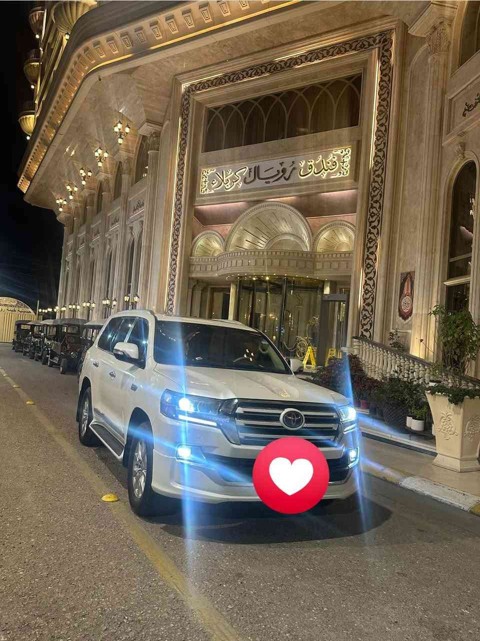 لاند كروز 2017 
ماشيه 155الف 

بارد فقق الهلال الخلفي 

اي استفسار اتصل على الرقم 

***********

عنوان كربلاء
