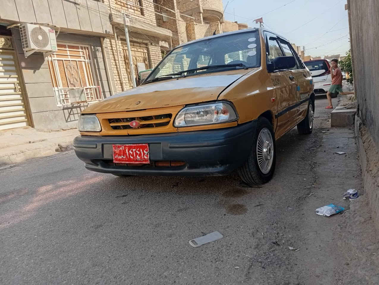 سلام عليكم سايبا موديل 12كيرمحرك بي بدايت تبخير السياره جاهزه حداديه وصدر جديد شواصي بس واحد مصلح السياره بدون تحويل راعيه مواصله اكاتبك وتكفل الدولة والعشائر العنوان بغداد المدينه السعر 9سنويه عضم ***********
