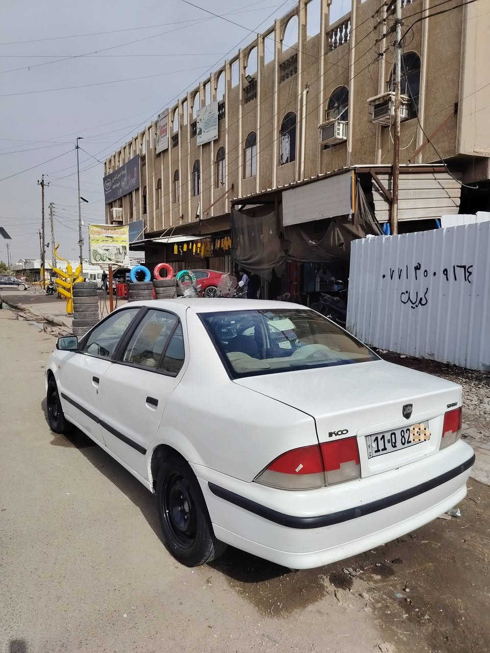 السلام عليكم
سمند للبيع 2012 رقم بغداد دولي باسمي 
السعر 50 ورقه بيها مجال بسيط
المكان مدينة الصدر شارع الفلاح قطاع 46
 رقمي ***********
