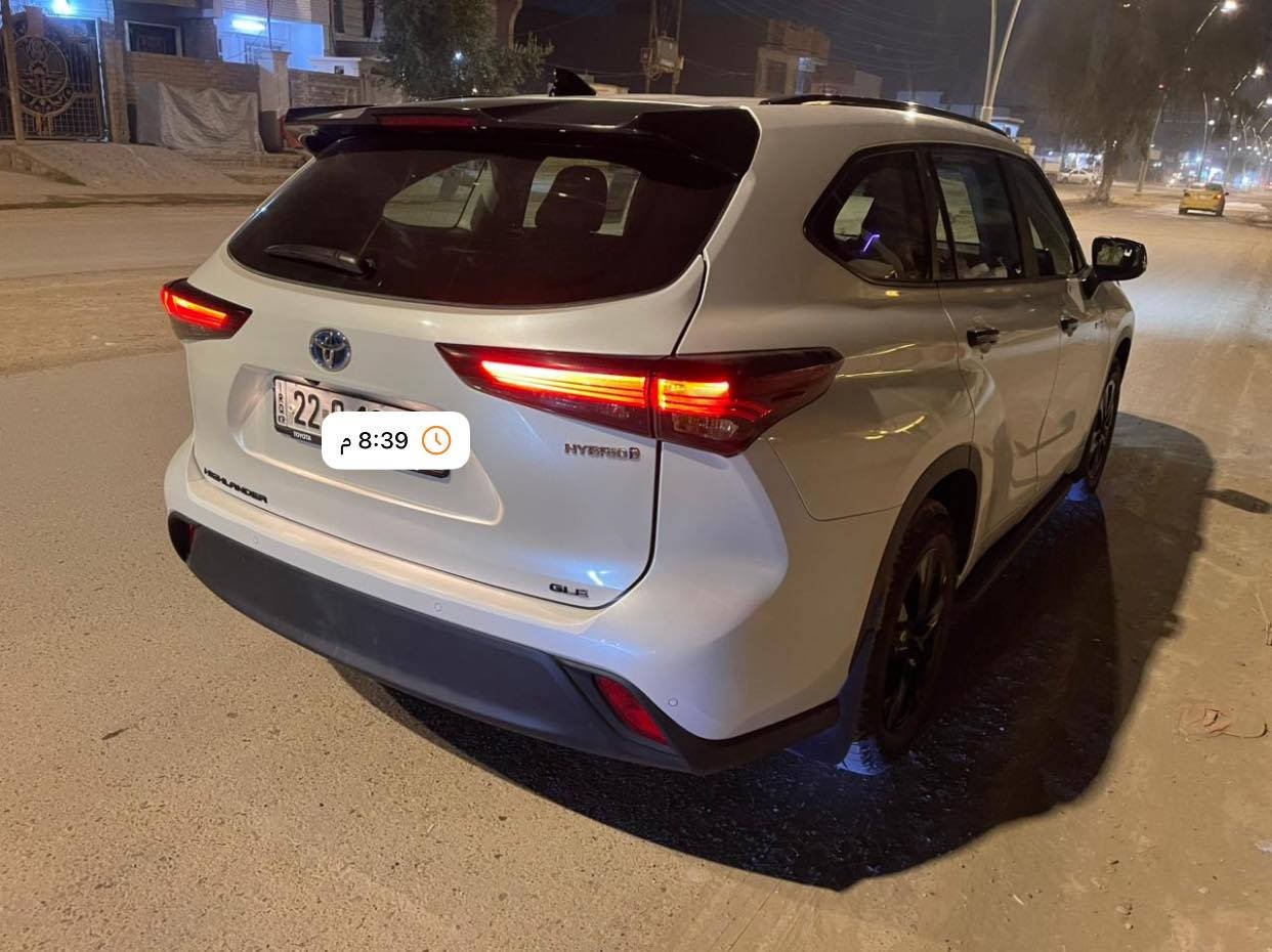 سلام عليكم ورحمة الله وبركاته
هايلندر خليجي هايبرد موديل 2024 بلاك أدشّن 

رقم اربيل باسمي تحويل مباشر

ضمان شركة ساس صيانه مجانية 40 الف 

والبطارية 8 سنوات 

السيارة اليوم بدلت دهن بالشركة التبديلية ال5 مجانيه

 وبعد بيع 3 تبديلات بكل فروع ساس ماشيه حالياً 24 الف 

سياره مواصفات فتحه صندوق كهرباء كرسي كهرباء بصمة سبعه راكب ويل اسود يدات سود حمالات سود باقي مواصفات معروفه مكفوله كفاله عامه من كلشي عدى بارد شبر يم قبغ البانزين وباقي السيارة كفالة عامه

السعر المطلوب 365 $ بيه مجال بسيط استفسار اتصال 

***********
