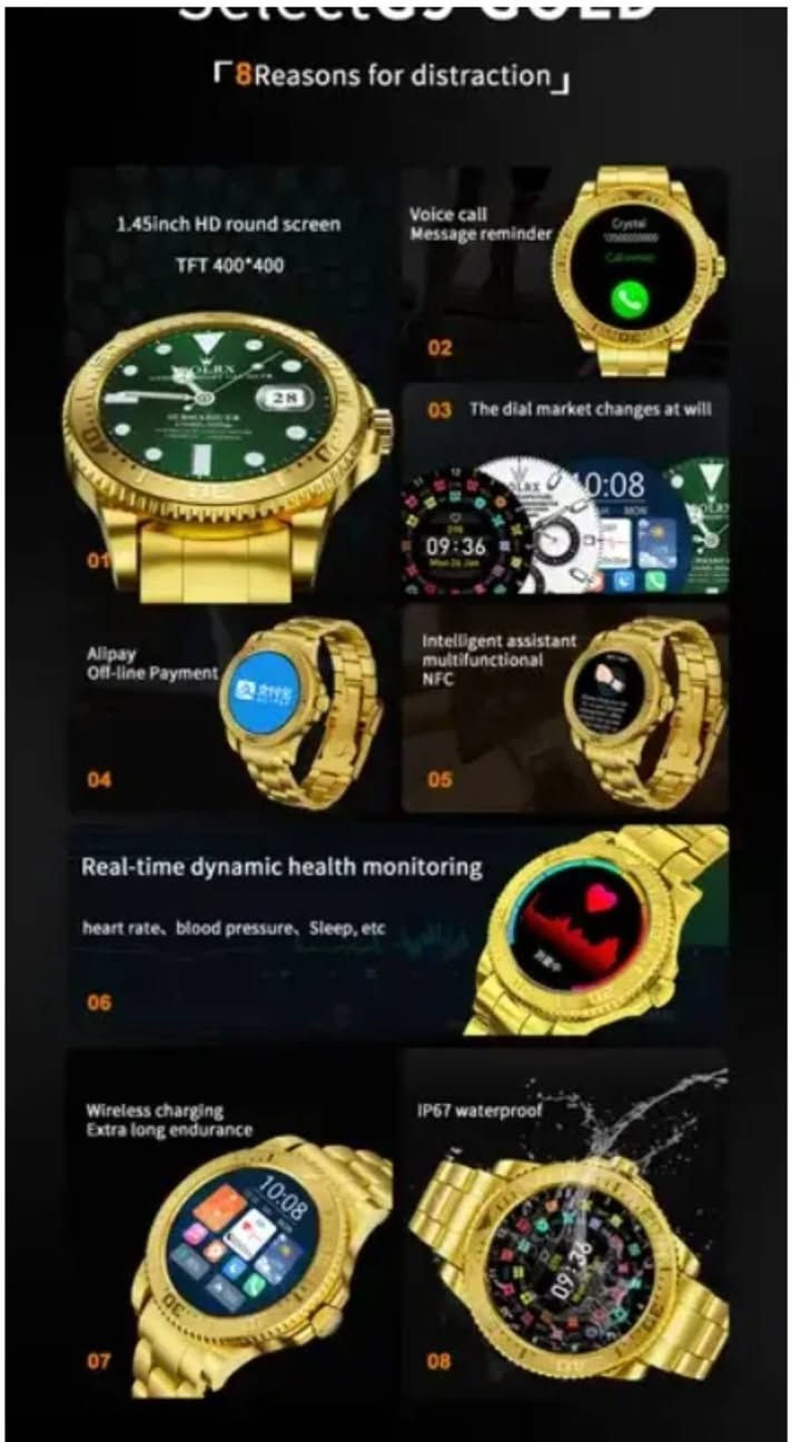 موفرلكم مجموعه ساعات اقتصاديه رائعه وارد الخارج 

سوني 3 مستعمله بحاله ممتازه 1000ج

ساعه سمارت ذهبي ممتازه 1500ج

ساعه مربعه رياضيه 1200ج

ساعه مربعه كلاسيكيه 1200ج

ساعه سمارت ماليتري عسكرية 1000ج

للتواصل واتس 

010 02286845


**إذا كنت صاحب هذا الإعلان وتريد حذفه لأي سبب، رجاءا أرسل رسالة إلى الدعم الفني**